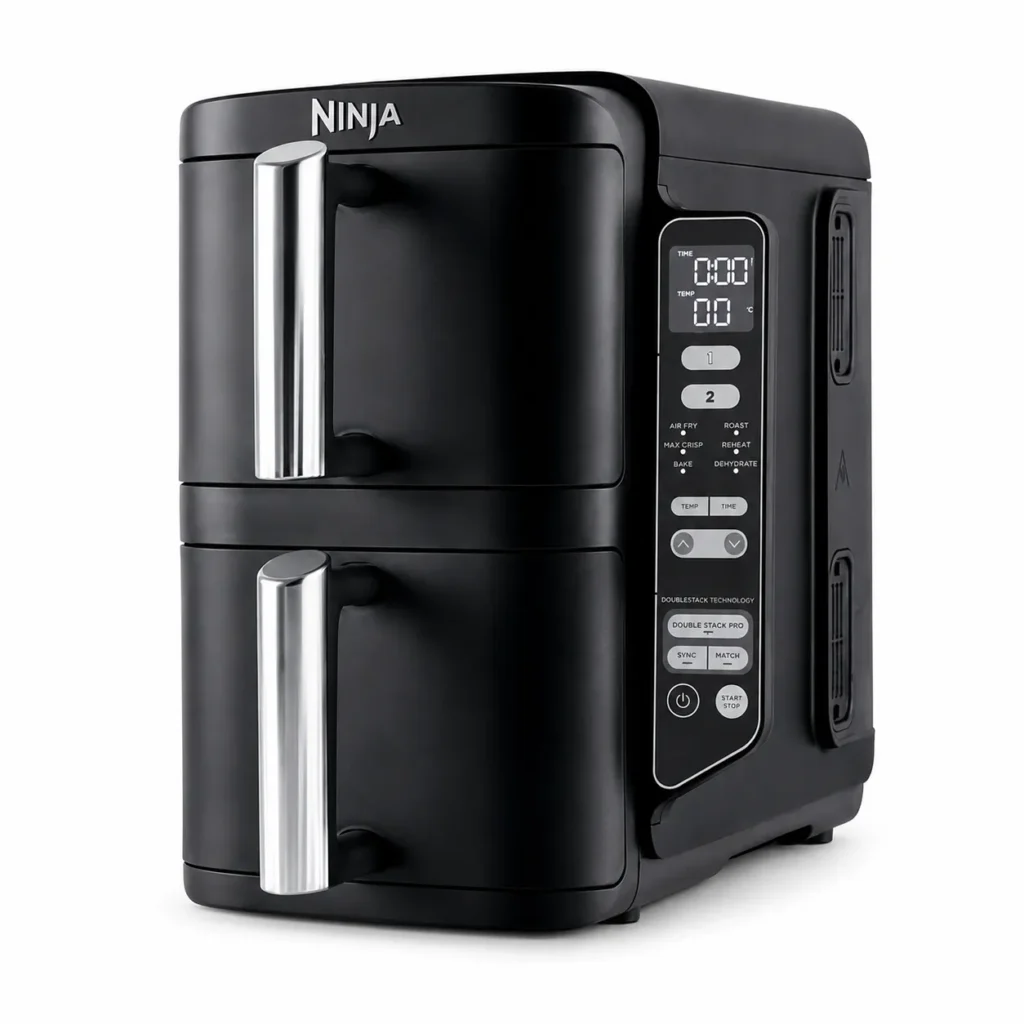 Ninja Double Stack SL300EU – pionowy airfryer 7,6 l