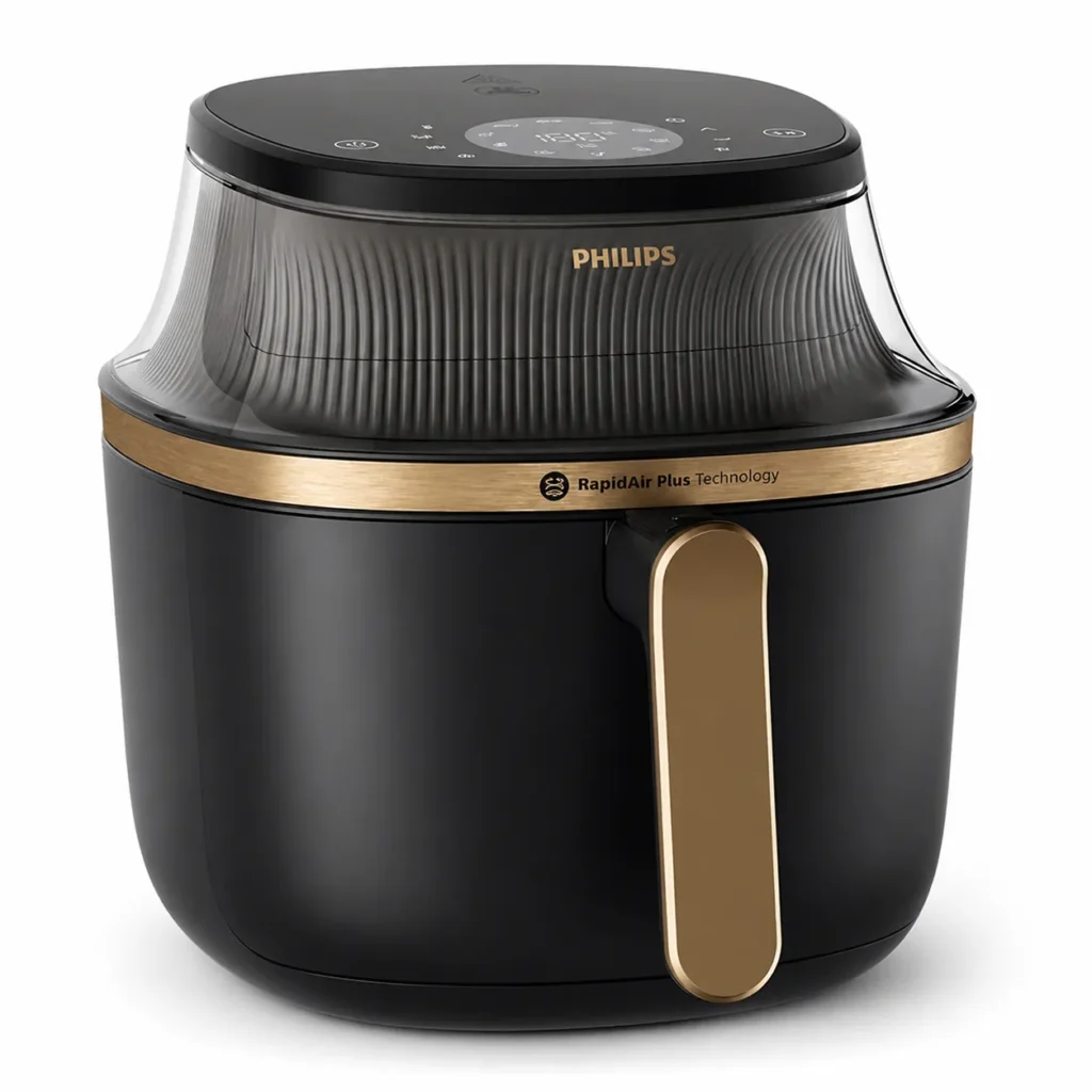 Philips NA332/00 – airfryer 6,2 l z oknem podglądu