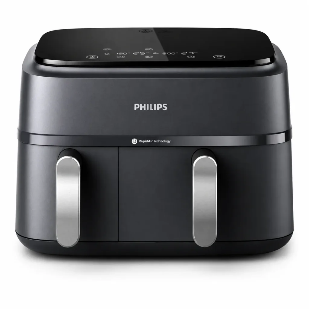 Philips NA351/00 – dwuszufladowy airfryer 9 l